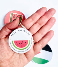 Load image into Gallery viewer, Solidarity with Palestine, 4 Stickers, Free Palestine