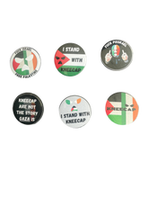 Load image into Gallery viewer, Kneecap Support pins, Badges for Palestine, Fundraising for GAZA