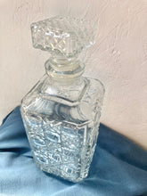 Load image into Gallery viewer, Pressed Glass Vintage Decanter