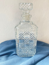 Load image into Gallery viewer, Pressed Glass Vintage Decanter