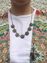 Load image into Gallery viewer, Silver Medallion Necklace Real Silver Coin Style Necklace