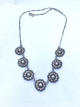 Load image into Gallery viewer, Silver Medallion Necklace Real Silver Coin Style Necklace