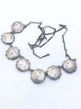 Load image into Gallery viewer, Silver Medallion Necklace Real Silver Coin Style Necklace