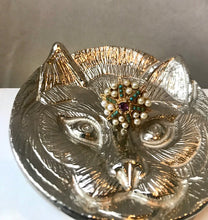 Load image into Gallery viewer, Vintage Starburst Ring, Atomic Pearl and Gem Gold Tone Adjustable ring