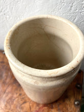 Load image into Gallery viewer, Vintage Stoneware Marmalade Jar, Vintage Vase Jar