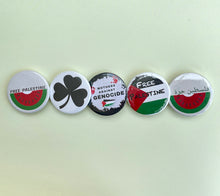 Load image into Gallery viewer, Badges for Palestine. Pick 3 Pins for Palestine, Fundraising for GAZA
