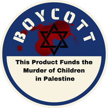 Load image into Gallery viewer, Boycott Israel for Palestine, 40 Stickers for Boycott targets
