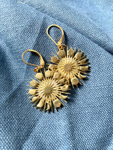 Load image into Gallery viewer, Gold Phases of the Moon Earrings, Radiant Heavens
