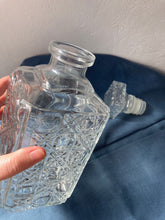 Load image into Gallery viewer, Pressed Glass Vintage Decanter
